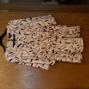 Lane Bryant blouse so pretty on with tie bow on side. Size 20